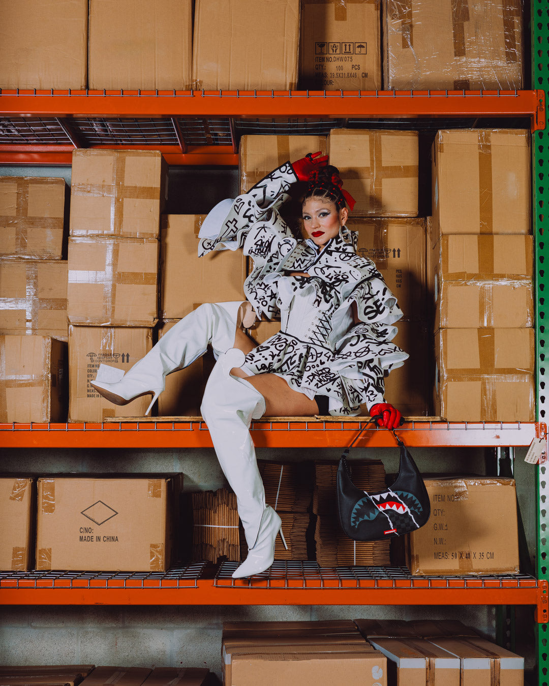 SHARK SLASH HANDBAG
