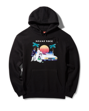MIAMI VICE HOODY (BLACK)