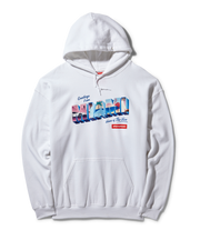 MIAMI VICE HOODY (WHITE)
