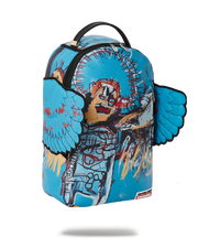 OFFICIAL BASQUIAT UNTITLED (FALLEN ANGEL) 1981 WING BACKPACK (DLXV)