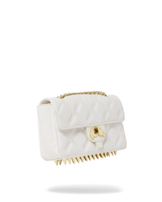 RIVIERA LE BLANC GOLD CHAIN SHARK HANDBAG