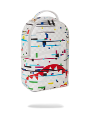 SHARKS IN PARIS GLITCH RIDER BACKPACK (DLXV)