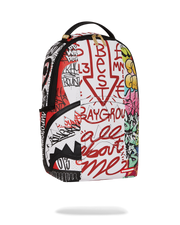 TRI-SPLIT GRAFFITI BACKPACK (DLXV)