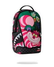 DISNEY ALICE IN WONDERLAND CHESHIRE CAT MAD SHARK BACKPACK