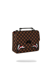 SHARKS IN PARIS GRIN & GRIND HANDBAG