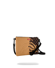 DESIGNER DRIP EFFECT CROSSOVER CLUTCH