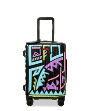 A.I. PATH TO THE FUTURE III HARDSHELL CARRY-ON LUGGAGE - SANDFLOWER COLLAB