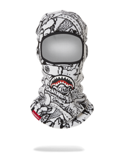 DOODLE SHARK SKI MASK