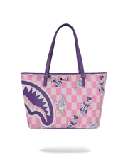 DISNEY MINNIE DAISY CHECK TOTE